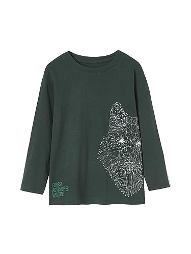 Vertbaudet Jungen 2-in-1-Shirt mit Recycling-Baumwolle tannengrün 116 Vertbaudet Jungen 2-in-1-Shirt mit Recycling-Baumwolle tannengrün 116 von Vertbaudet