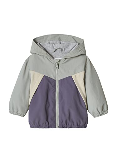 Vertbaudet Jungen Baby Anorak aqua 74 von Vertbaudet