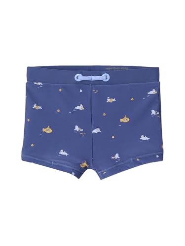 Vertbaudet Jungen Baby Badehose mit Robbenprint Marine 62 von Vertbaudet