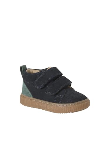 Vertbaudet Jungen Baby Boots, Klettverschluss marine 21 von Vertbaudet