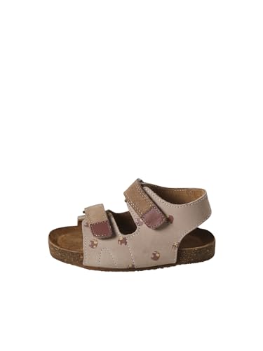 Vertbaudet Jungen Baby Klett-Sandalen beige bedruckt 21 von Vertbaudet