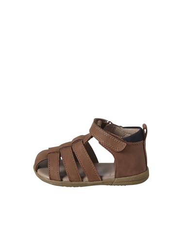 Vertbaudet Jungen Baby Lauflern-Sandalen braun 23 von Vertbaudet