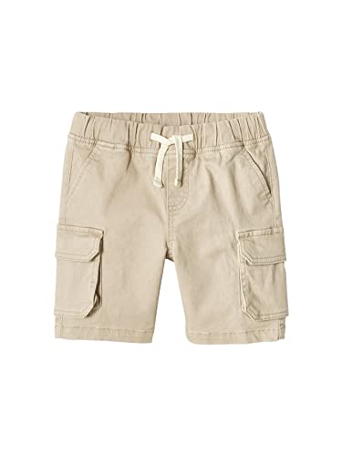 Vertbaudet Jungen Cargoshorts mit Dehnbund beige 152 von Vertbaudet