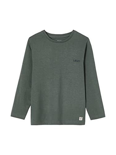 VERTBAUDET Langarm-T-Shirt für Jungen, Farbe, grün, 12 Jahre von Vertbaudet