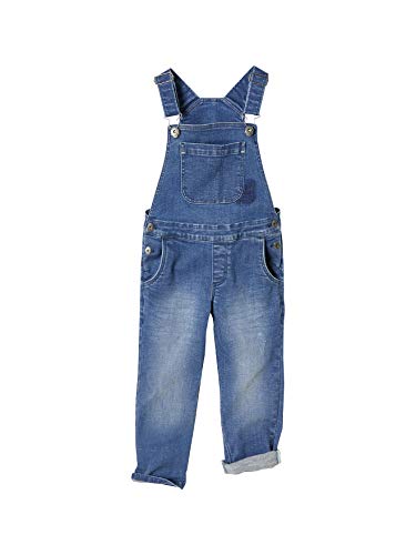 VERTBAUDET Jeans-Latzhose für Jungen, stone, 8 Jahre von Vertbaudet