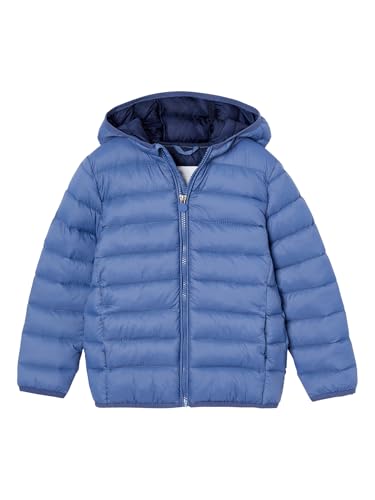 Vertbaudet Jungen Light-Steppjacke mit Wattierung aus Recycling-Polyester Jeansblau 140 von Vertbaudet