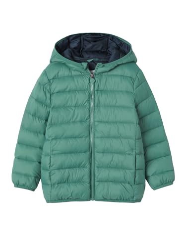 Vertbaudet Jungen Light-Steppjacke mit Wattierung aus Recycling-Polyester grün 116 von Vertbaudet