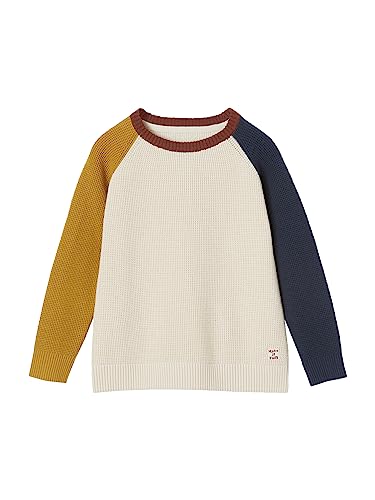 Vertbaudet Jungen Pullover wollweiß 152 von Vertbaudet