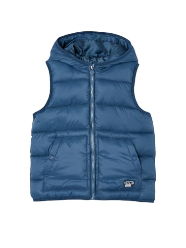 Vertbaudet Jungen Steppweste mit Kapuze & Recyclingmaterial pfauenblau 158/164 von Vertbaudet
