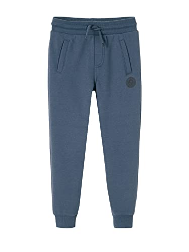 Vertbaudet Jungen Sweathose Basic dunkelblau 128 von Vertbaudet