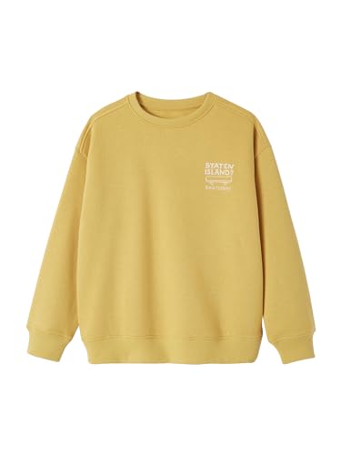 Vertbaudet Jungen Sweatshirt Oeko-Tex gelb 140 von Vertbaudet