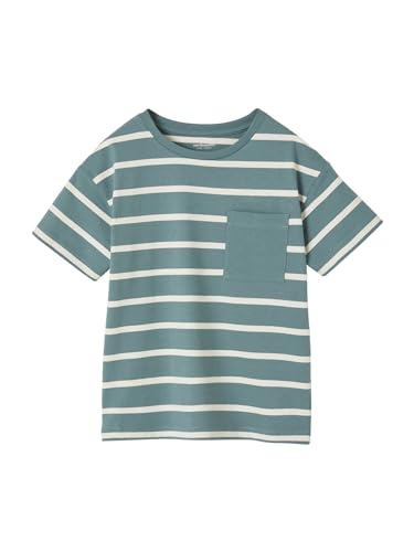 Vertbaudet Jungen T-Shirt, personalisierbar Aqua 86 von Vertbaudet