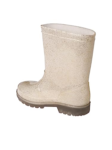 Vertbaudet Kinder Gummistiefel mit Glitzer mehrfarbig 26 von Vertbaudet