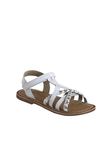 Vertbaudet Kinder Klett-Sandalen weiß 38 von Vertbaudet