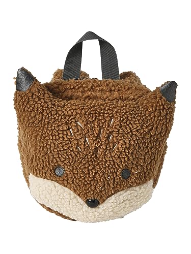 Vertbaudet Kinder Rucksack aus Teddyfleece, Fuchs rothaar von Vertbaudet