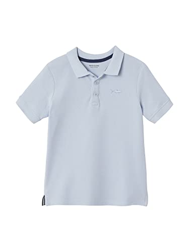 Vertbaudet Kurzarm-Poloshirt mit Stickerei, Bruststickerei, für Jungen, Öko-Tex®, himmelblau, 10 Jahre von Vertbaudet