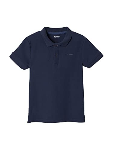 Vertbaudet Kurzarm-Poloshirt mit Stickerei, Bruststickerei, für Jungen, Öko-Tex®, marine, 14 Jahre von Vertbaudet