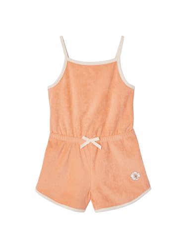Vertbaudet Kurzer Mädchen Jumpsuit aus Frottee pfirsich 158 von Vertbaudet