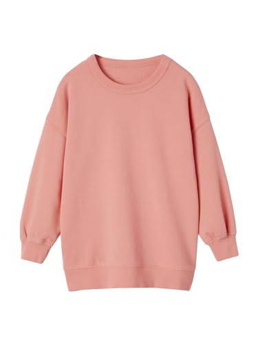 Vertbaudet Langes Mädchen Sweatshirt mit Motiv hinten Oeko-Tex Koralle 110 von Vertbaudet