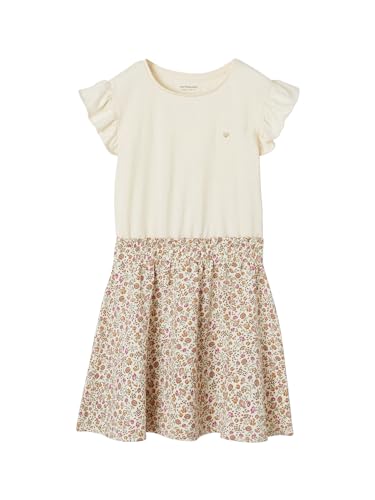 Vertbaudet Mädchen 2-in-1-Kleid vanille 92/98 von Vertbaudet