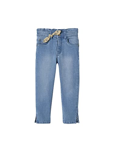 Vertbaudet Mädchen 3/4-Jeans mit Schleife Double Stone 92/98 von Vertbaudet