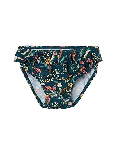 Vertbaudet Mädchen Baby Badehose, Capsule Collection „Jungle“ Oeko-Tex dunkelgrün Bedruckt 62 von Vertbaudet