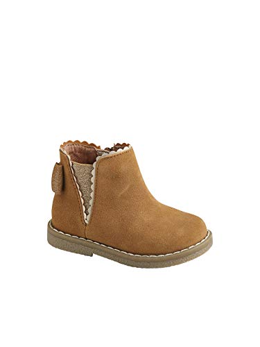 Vertbaudet Mädchen Baby Boots mit Dehneinsatz camelfarben 20 von Vertbaudet