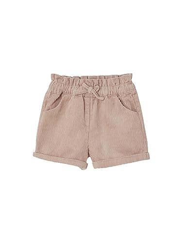 Vertbaudet Mädchen Baby Cord-Shorts pudrig rosa 86 von Vertbaudet
