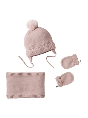 Vertbaudet Mädchen Baby-Set: Mütze, Rundschal & Fäustlinge Basics pudrig rosa 74/80 Vertbaudet Mädchen Baby-Set: Mütze, Rundschal & Fäustlinge Basics pudrig rosa 74/80 von Vertbaudet
