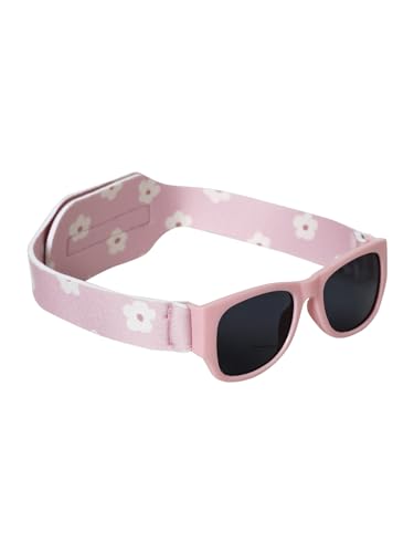 Vertbaudet Mädchen Baby Sonnenbrille mit Klettband rosa von Vertbaudet