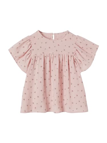 Vertbaudet Mädchen Bluse mit Schmetterlingsärmeln, Bio-Baumwolle rosa 92/98 Vertbaudet Mädchen Bluse mit Schmetterlingsärmeln, Bio-Baumwolle rosa 92/98 von Vertbaudet