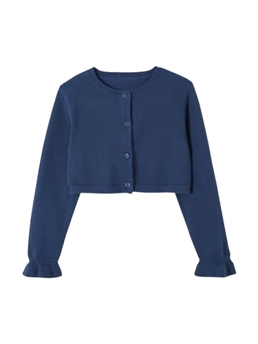 Vertbaudet Mädchen Bolero blau Chambray 98/104 von Vertbaudet