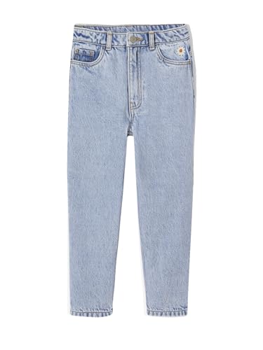 Vertbaudet Mädchen Boyfriend-Jeans Double Stone 122 von Vertbaudet