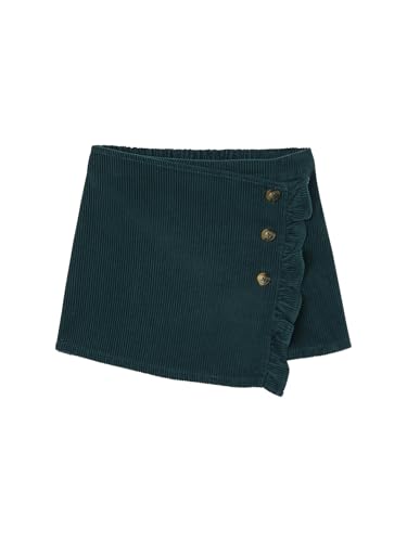 Vertbaudet Mädchen Cord-Hosenrock in Wickeloptik englischgrün 122 von Vertbaudet