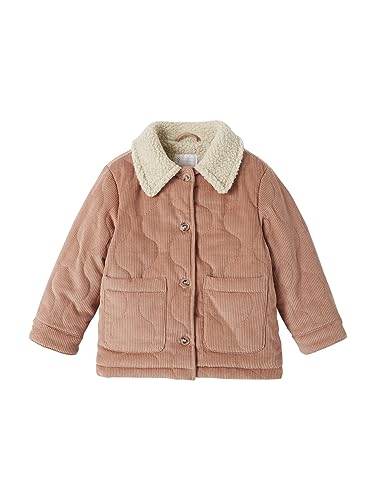 Vertbaudet Mädchen Cordjacke mit Fleecefutter blush 158 von Vertbaudet