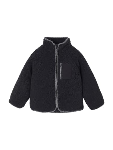 Vertbaudet Mädchen Jacke aus Fell-Imitat mit Recycling-Polyester anthrazit 134 Vertbaudet Mädchen Jacke aus Fell-Imitat mit Recycling-Polyester anthrazit 134 von Vertbaudet