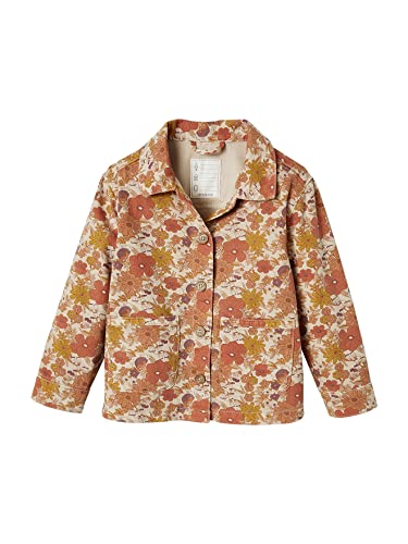 Vertbaudet Mädchen Jacke mit Blumenmuster rosa 128 von Vertbaudet