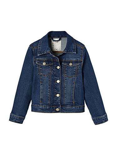 VERTBAUDET Mädchen Jeansjacke blue stone 116 von Vertbaudet