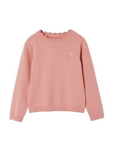 Vertbaudet Mädchen Pullover Basic Oeko-Tex Rosenholz 98/104 von Vertbaudet