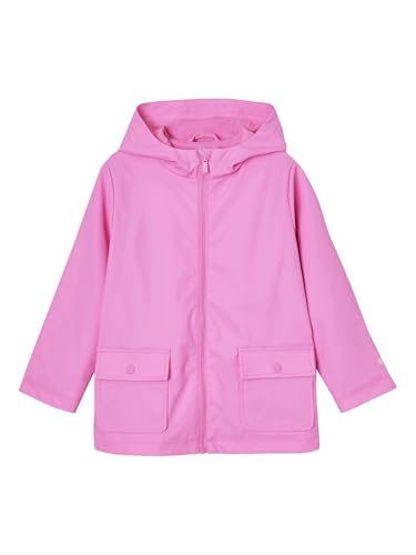 Vertbaudet Mädchen Regenjacke mit Kapuze rosa 158 von Vertbaudet