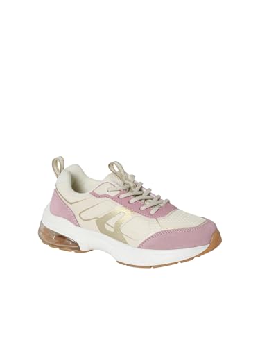 Vertbaudet Mädchen Schnür-Sneakers mit Dicker Sohle Set rosa 37 von Vertbaudet