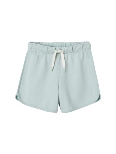 Vertbaudet Mädchen Sweatshorts mit Recycling-Polyester Aqua 110 von Vertbaudet