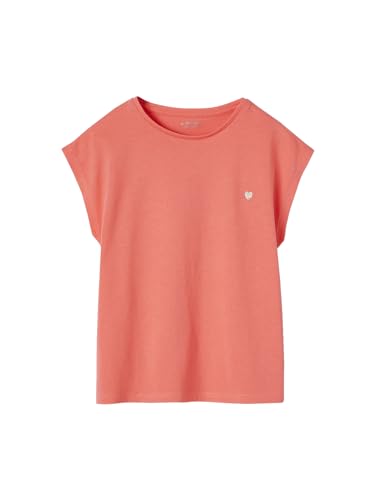 Vertbaudet Mädchen T-Shirt Basic Oeko-Tex Koralle 110 von Vertbaudet