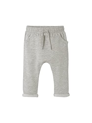 Vertbaudet Sweathose für Baby Jungen Oeko-Tex® hellgrau meliert 80 von Vertbaudet