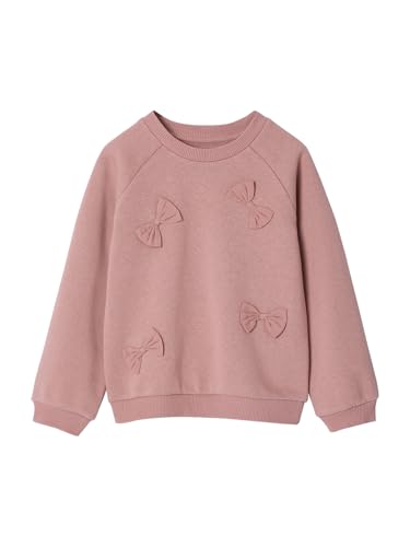 Vertbaudet Sweatshirt mit Schleifen-Applikationen für Mädchen Blush 158 von Vertbaudet