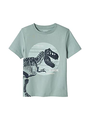 Vertbaudet T-Shirt mit Dinosaurier-Motiv für Jungen, minzgrün, 12 Jahre von Vertbaudet