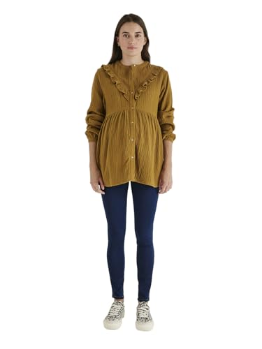 Vertbaudet Umstands-Jeans mit WATERLESS-Denim, Skinny-Fit Basic dunkelblau 38 von Vertbaudet