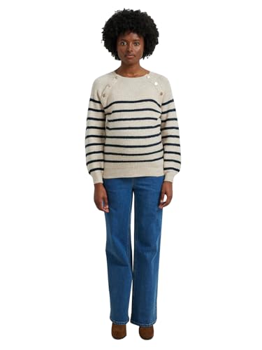 Vertbaudet Umstands-Jeans mit geradem Bein und nahtlosem Einsatz am Bauch dunkelblau 42 von Vertbaudet