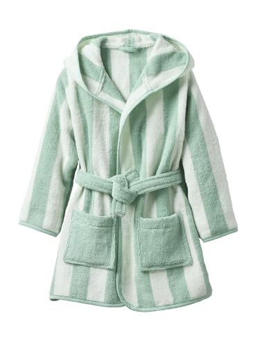 Vertbaudet VERTBAUDETKinder Bademantel OZEANgrün gestreift116 von Vertbaudet