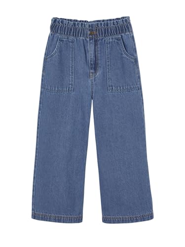 Vertbaudet Weite Mädchen Jeans im Worker-Style Mittelblau 140 Vertbaudet Weite Mädchen Jeans im Worker-Style Mittelblau 140 von Vertbaudet